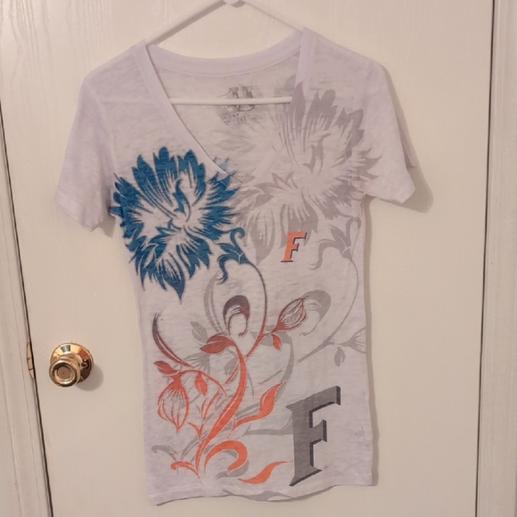 Women's Graphic University Of FL. Short Sleeve Tee - Picture 1 of 6